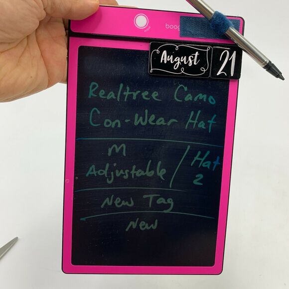 Realtree Con-Wear Hat Men's Adjustable Conveyor & Wear Camouflage Hunting Cap - Picture 9 of 10